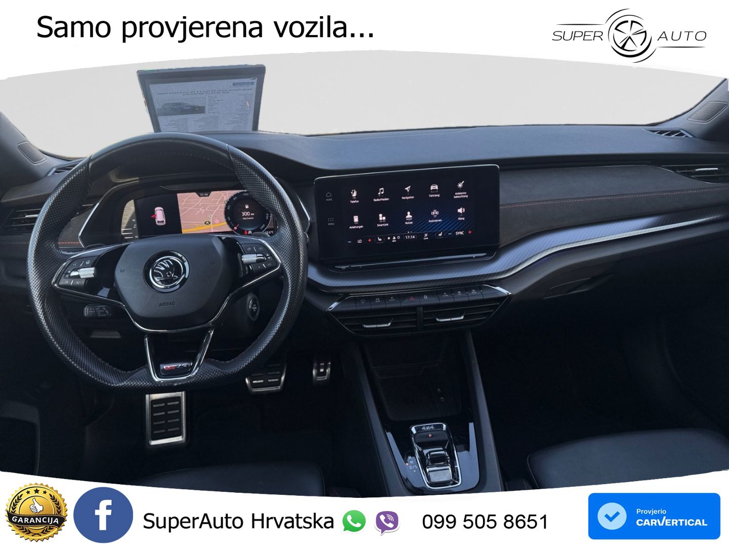 Škoda Octavia Combi RS 2.0 TDI (200 KS) 4x4 DSG LED+GR SJED+ACC