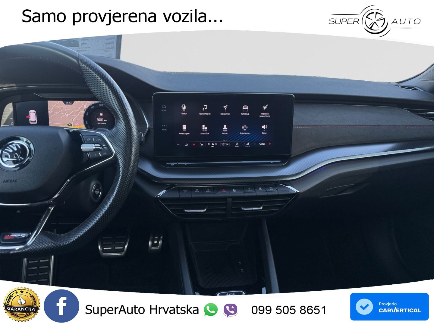 Škoda Octavia Combi RS 2.0 TDI (200 KS) 4x4 DSG LED+GR SJED+ACC