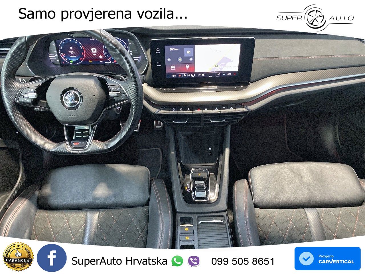 Škoda Octavia Combi RS 2.0 TSI (245 KS) DSG LED+GR SJED+ACC