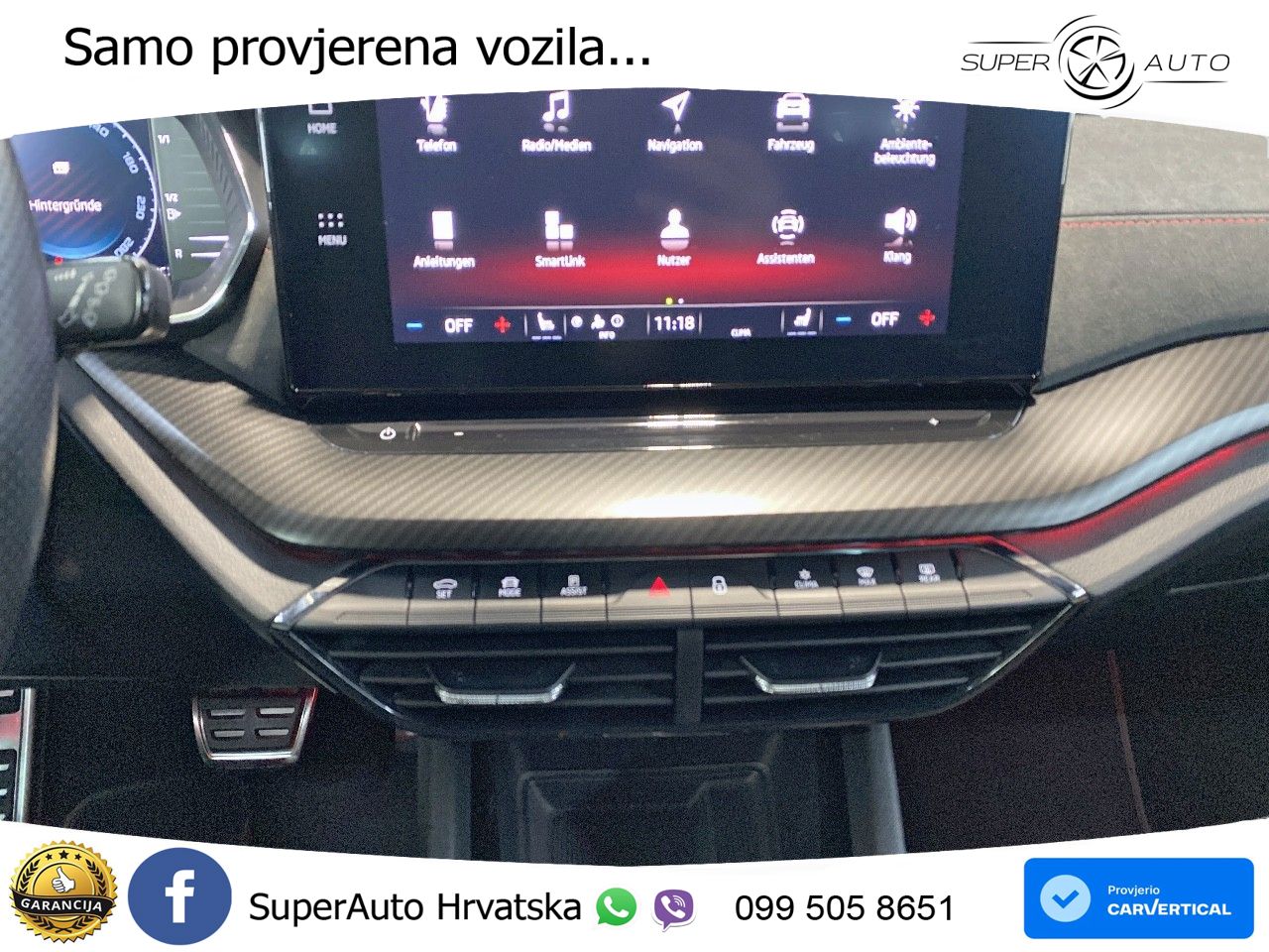 Škoda Octavia Combi RS 2.0 TSI (245 KS) DSG LED+GR SJED+ACC