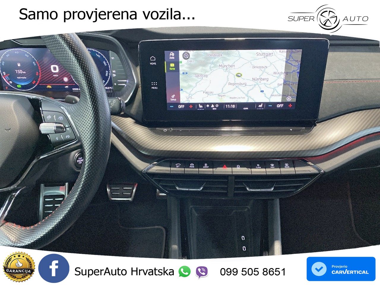 Škoda Octavia Combi RS 2.0 TSI (245 KS) DSG LED+GR SJED+ACC