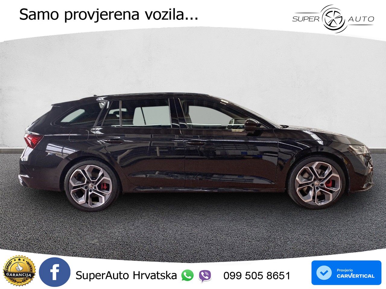 Škoda Octavia Combi RS 2.0 TSI (245 KS) DSG LED+GR SJED+ACC