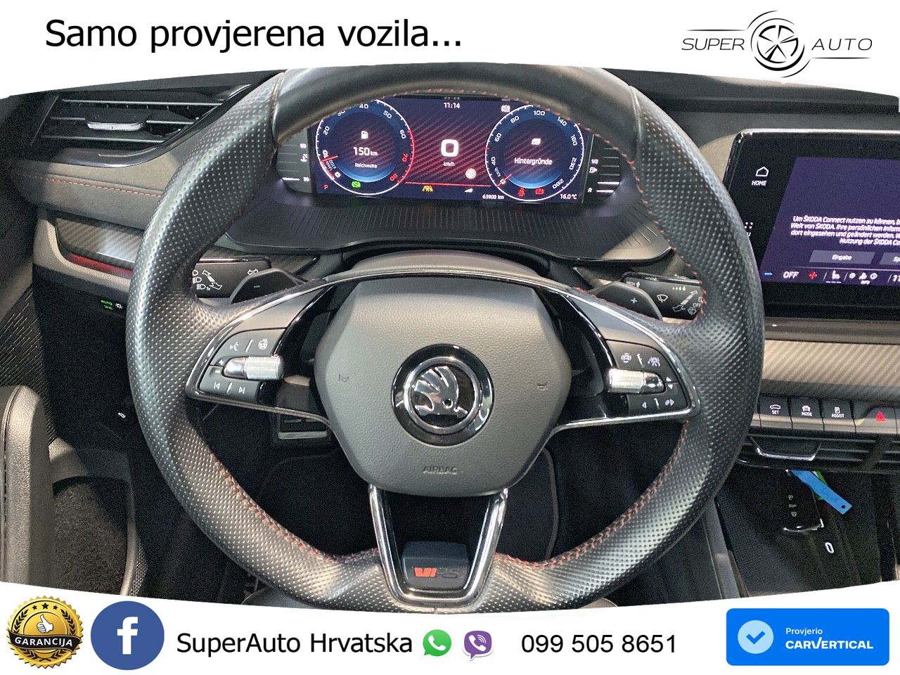 Škoda Octavia Combi RS 2.0 TSI (245 KS) DSG LED+GR SJED+ACC