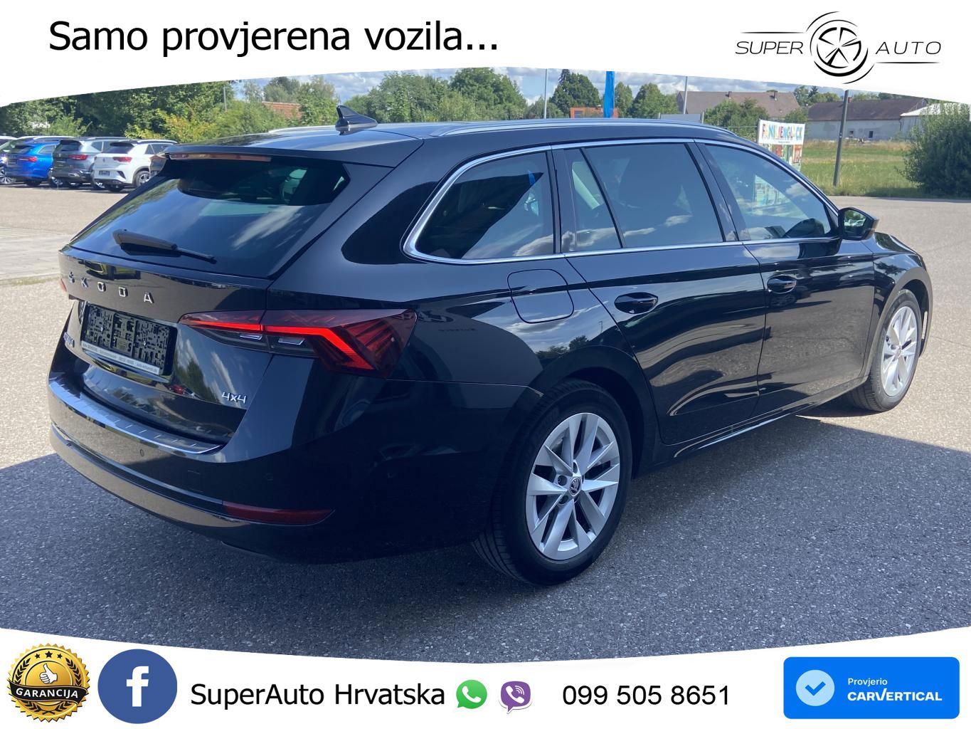 Škoda Octavia Combi 2.0 TDI (150 KS) 4x4 DSG MATRIX+GR SJED+KAM
