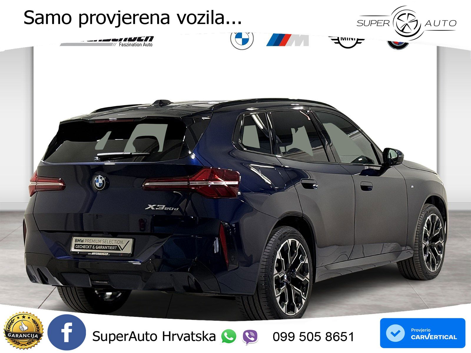 BMW X3 20d xDrive Steptronic M Sport LED+GR SJED+ACC