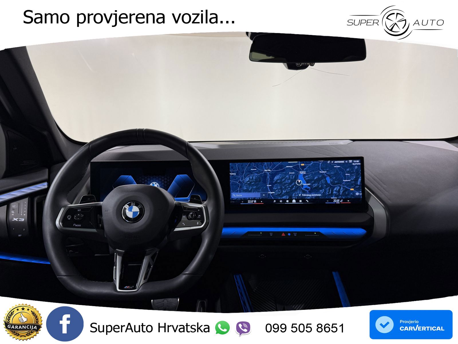 BMW X3 20d xDrive Steptronic M Sport LED+GR SJED+ACC