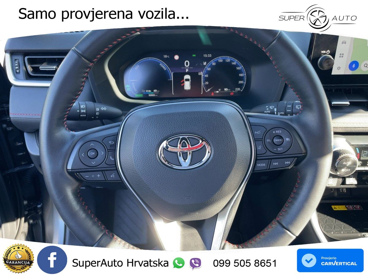 Toyota RAV4 2.5 (306 KS) Hybrid AWD-i eCVT LED+GR SJED+ACC