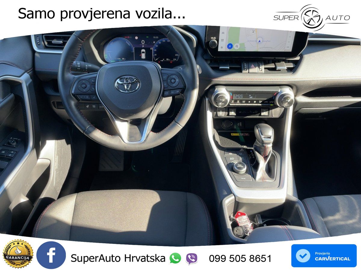 Toyota RAV4 2.5 (306 KS) Hybrid AWD-i eCVT LED+GR SJED+ACC