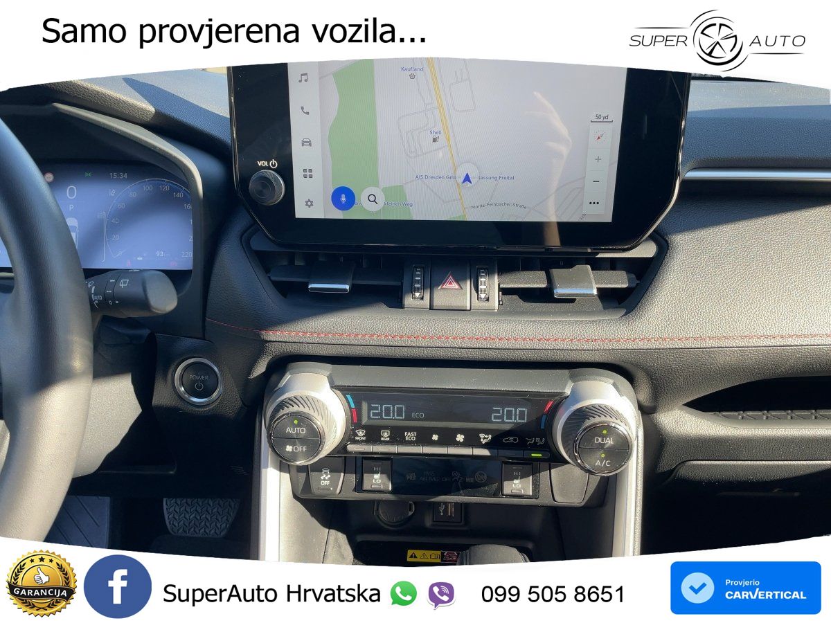 Toyota RAV4 2.5 (306 KS) Hybrid AWD-i eCVT LED+GR SJED+ACC