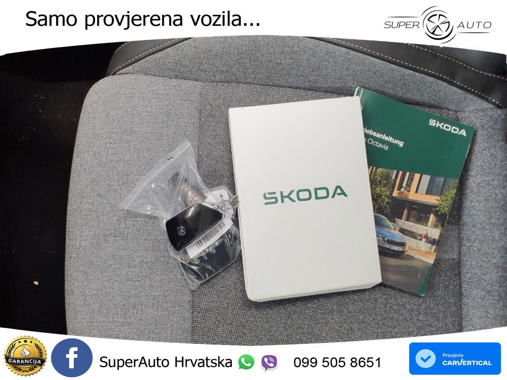 Škoda Octavia Combi 2.0 TDI (150 KS) DSG LED+GR SJED+ACC