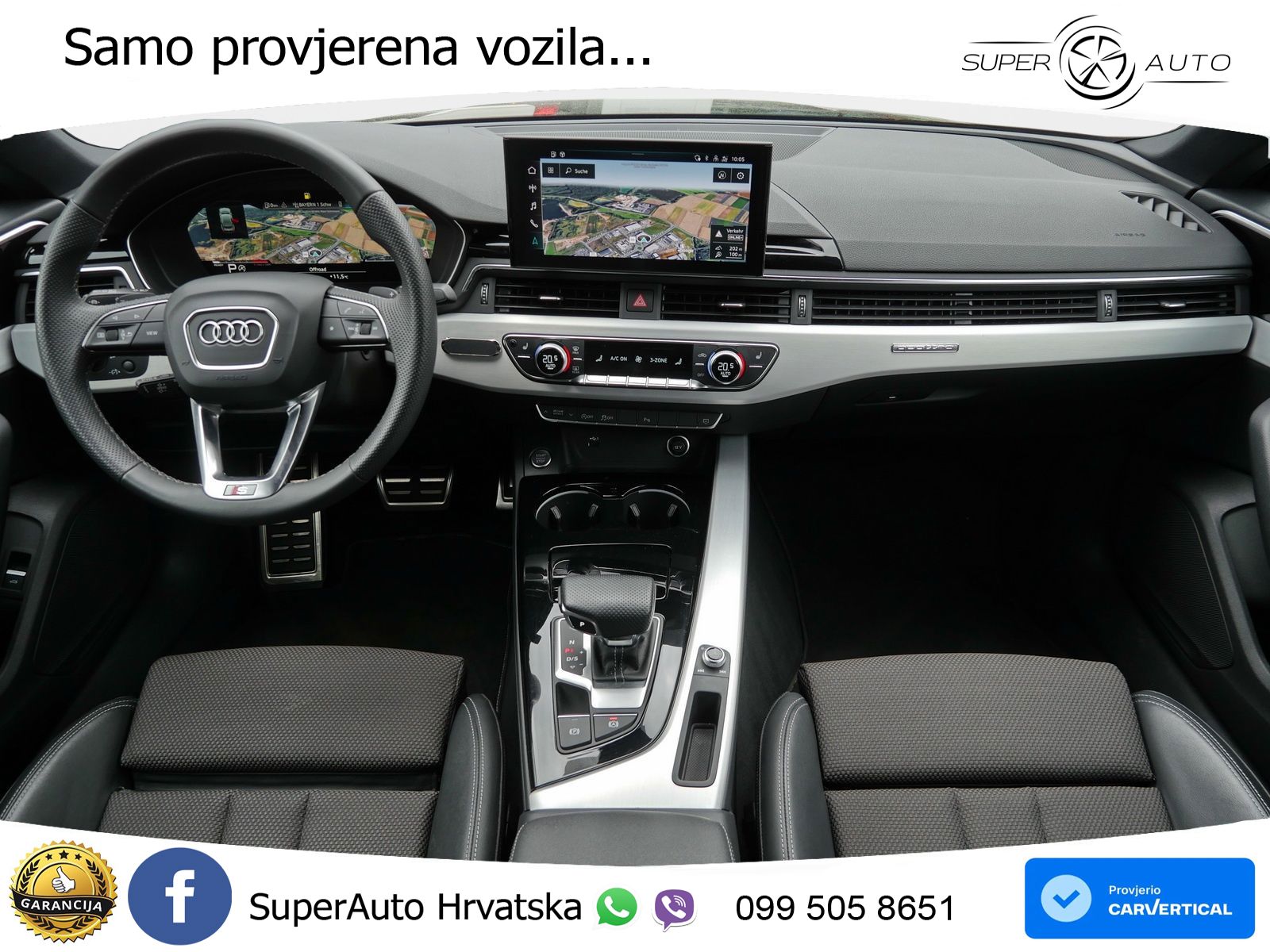 Audi A5 Sportback  40 TFSI (204 KS) quattro S tronic S line MATRIX+GR SJED+KAM