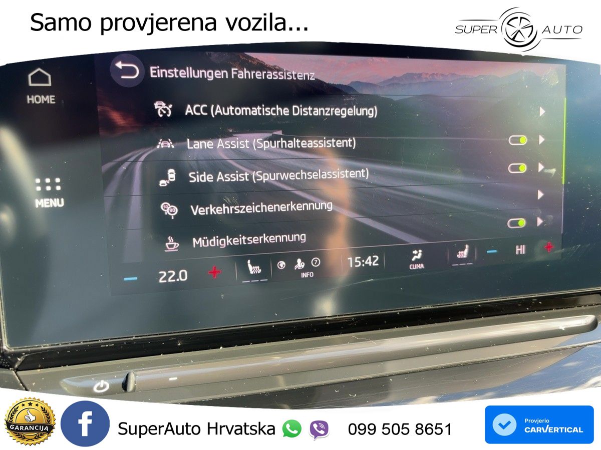 Škoda Octavia Combi 1.5 TSI EVO e-TEC (150 KS) DSG Selection MATRIX+GR SJED+KAM