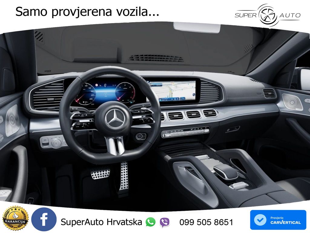 Mercedes GLE 450d (367 KS) EQ Boost 4MATIC 9G-TRONIC AMG ACC+HEAD+4xGR SJED+360+PANO