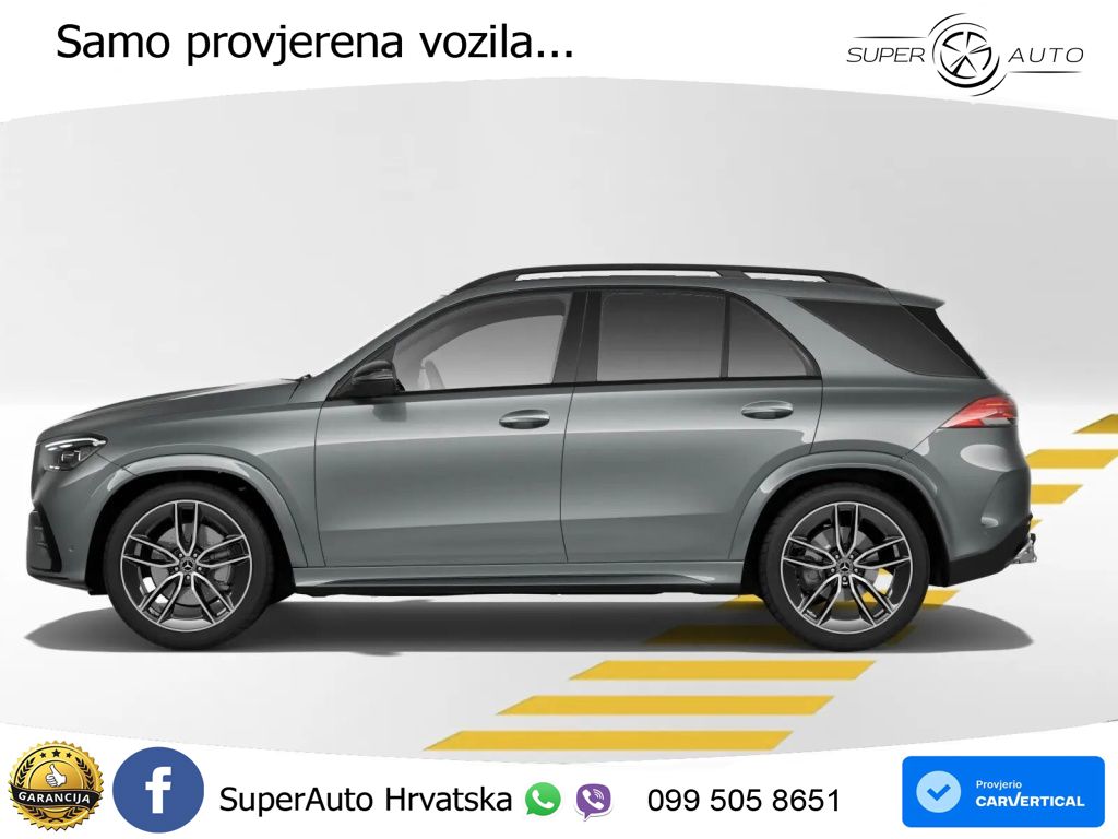 Mercedes GLE 450d (367 KS) EQ Boost 4MATIC 9G-TRONIC AMG ACC+HEAD+4xGR SJED+360+PANO