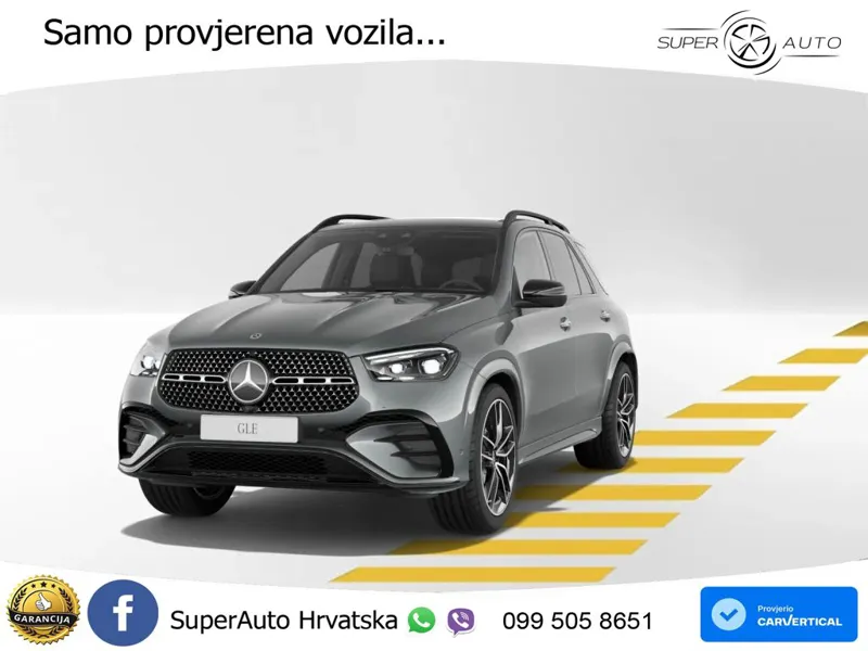 Mercedes GLE 450d (367 KS) EQ Boost 4MATIC 9G-TRONIC AMG ACC+HEAD+4xGR SJED+360+PANO