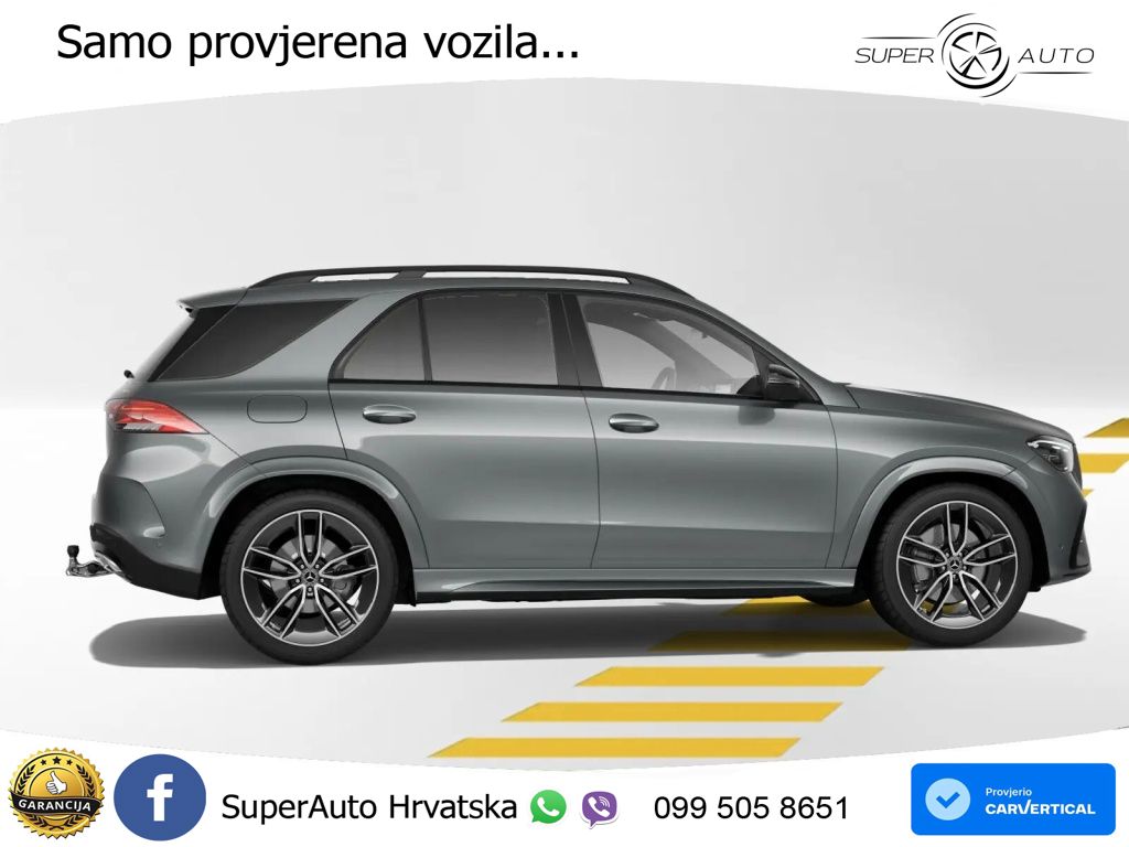 Mercedes GLE 450d (367 KS) EQ Boost 4MATIC 9G-TRONIC AMG ACC+HEAD+4xGR SJED+360+PANO