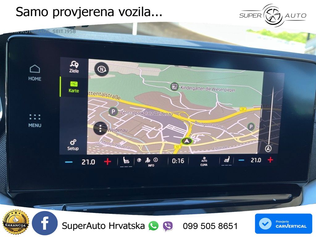 Škoda Octavia Combi 2.0 TDI (150 KS) DSG LED+GR SJED+ACC