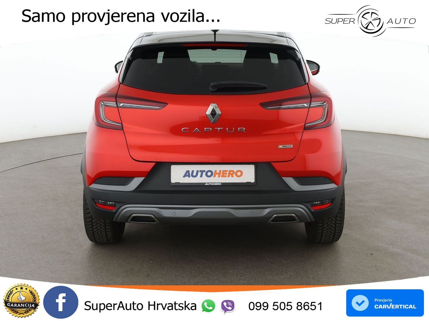 Renault Captur 1.3 TCe (140 KS) R.S. Line LED+GR SJED+ACC