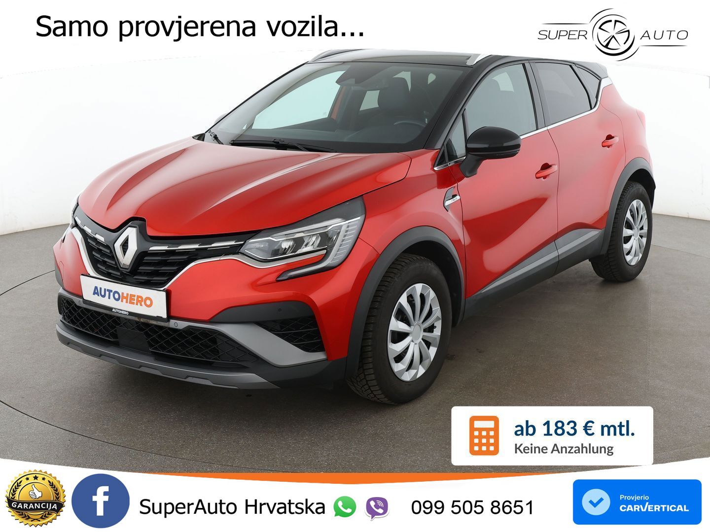 Renault Captur 1.3 TCe (140 KS) R.S. Line LED+GR SJED+ACC