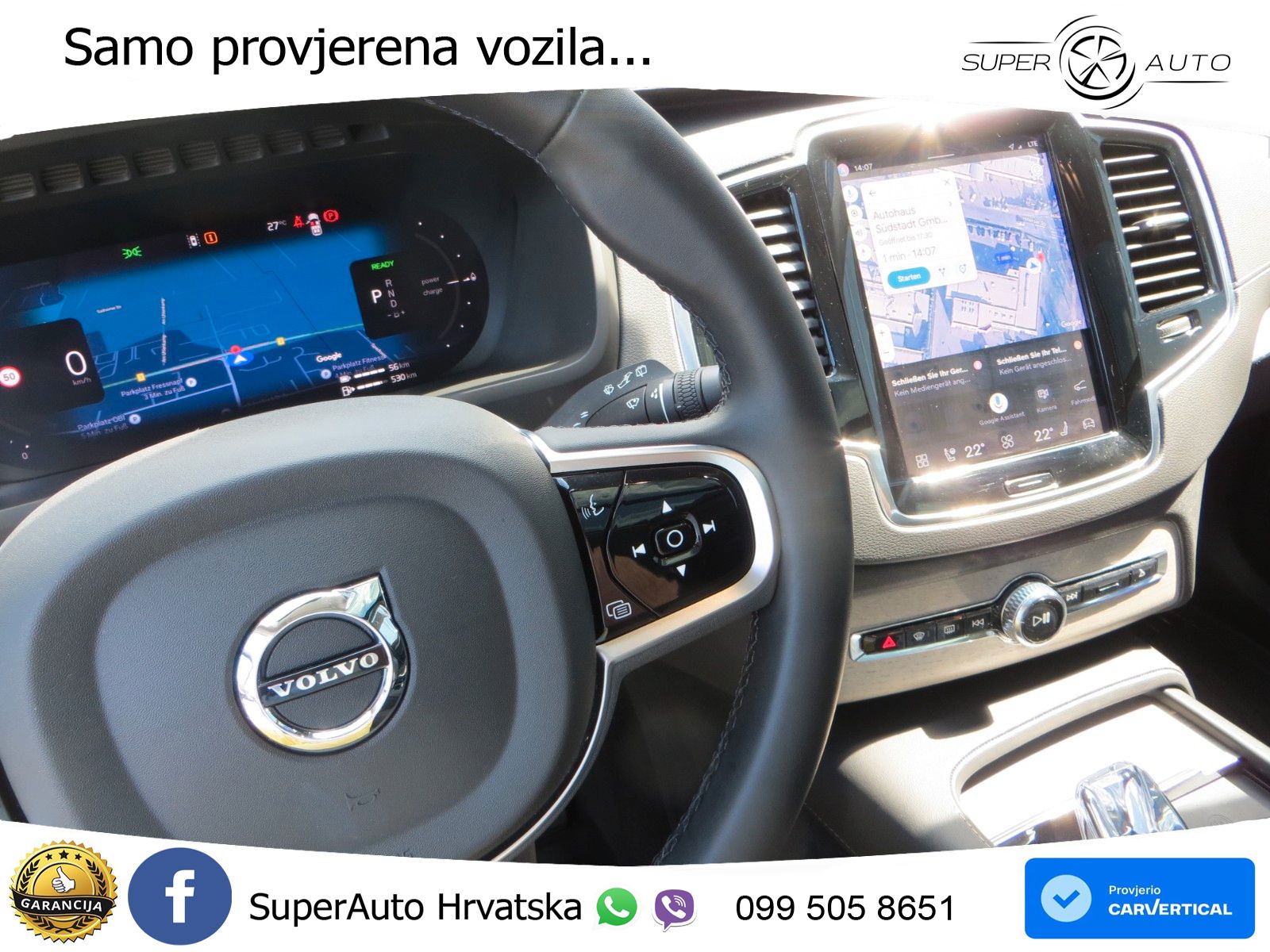 Volvo XC90 2.0 T8 AWD Automatic ACC+GR SJED+360+PANO