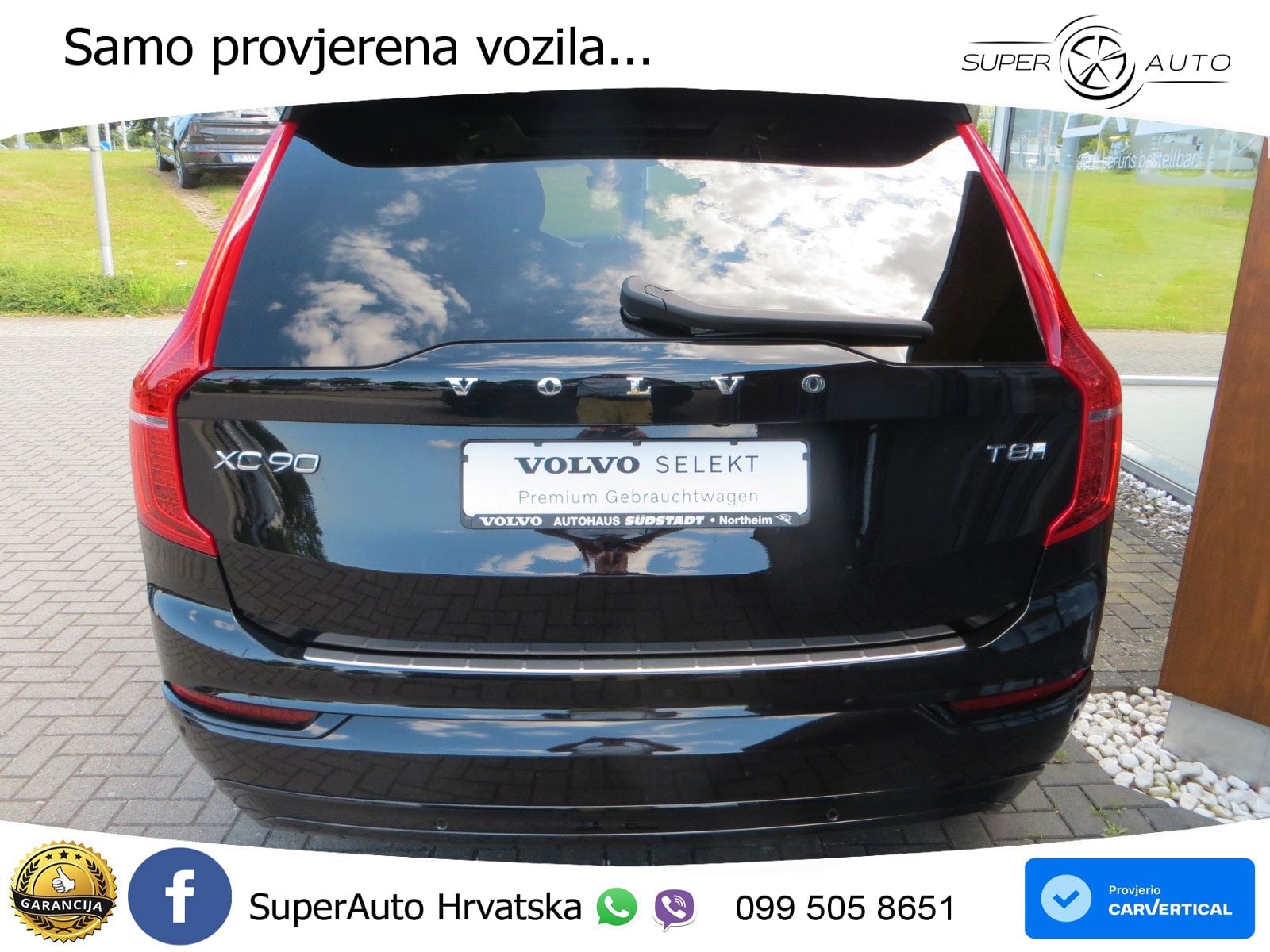 Volvo XC90 2.0 T8 AWD Automatic ACC+GR SJED+360+PANO