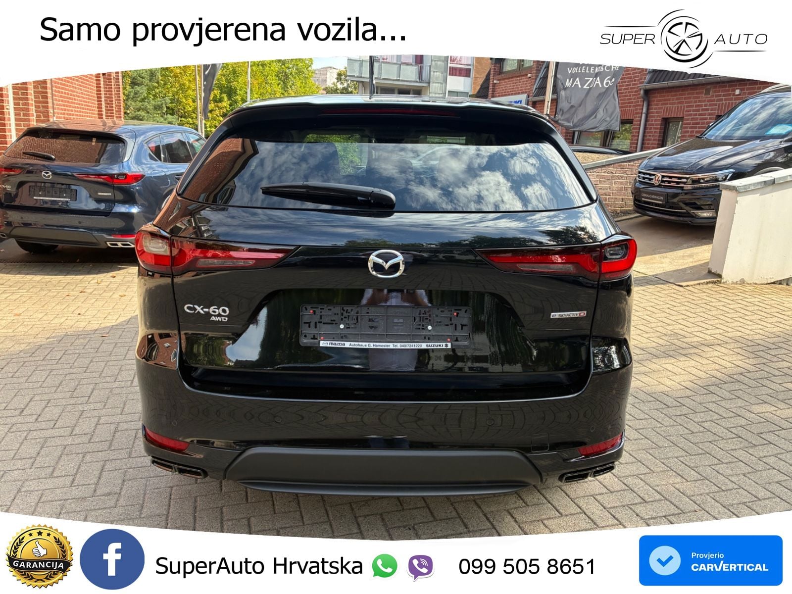 Mazda CX-60 3.3 e-Skyactiv D (254 KS) AWD Automatic LED+GR SJED+ACC