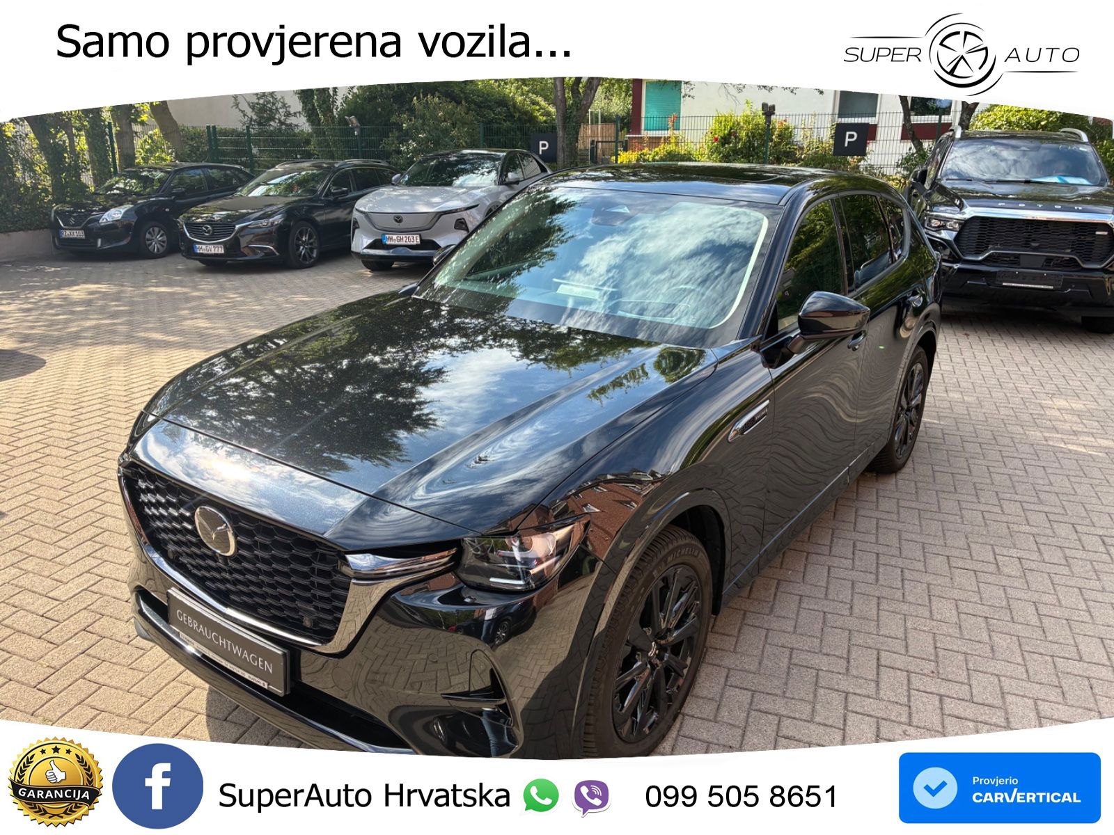 Mazda CX-60 3.3 e-Skyactiv D (254 KS) AWD Automatic LED+GR SJED+ACC