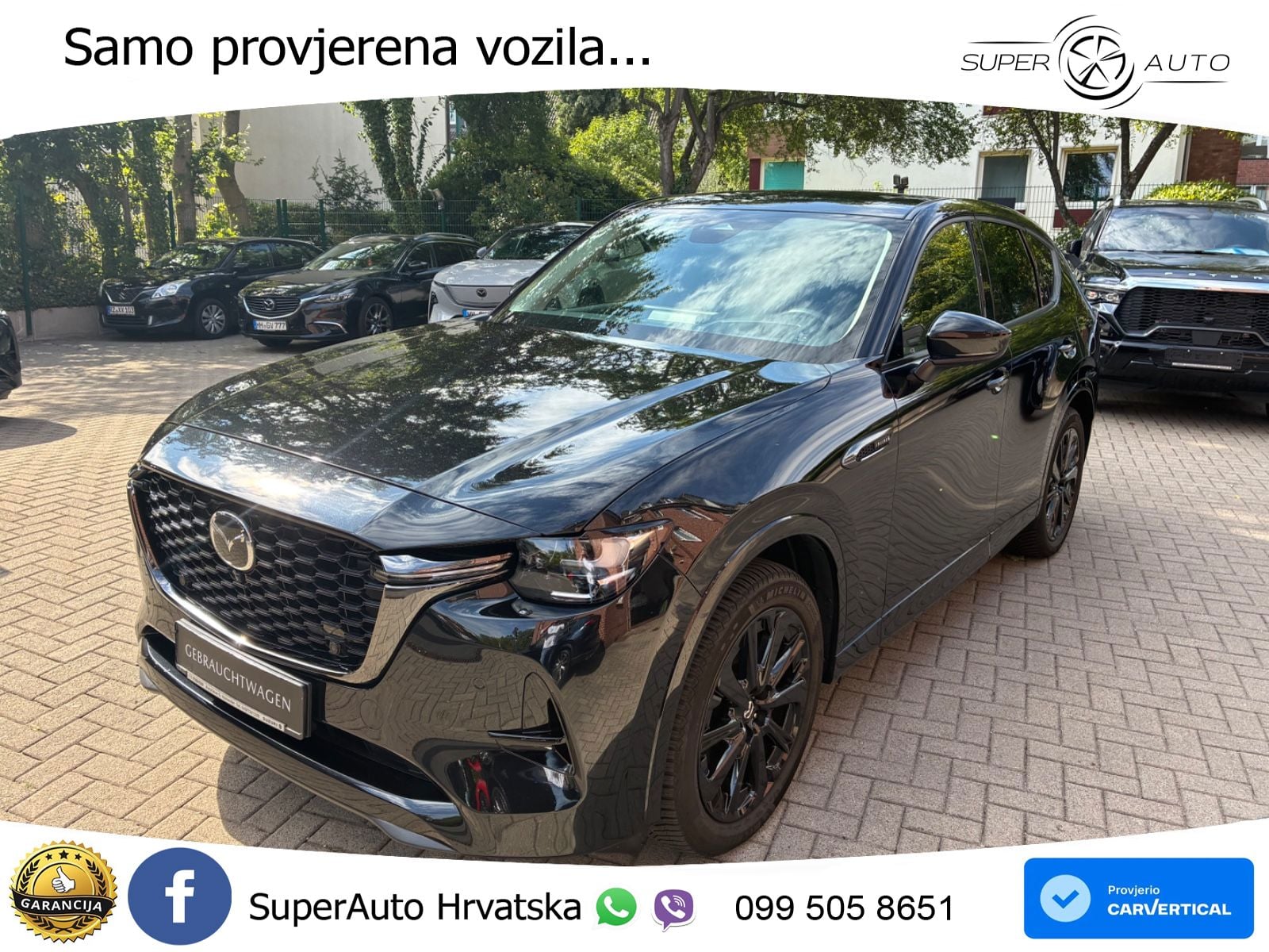 Mazda CX-60 3.3 e-Skyactiv D (254 KS) AWD Automatic LED+GR SJED+ACC