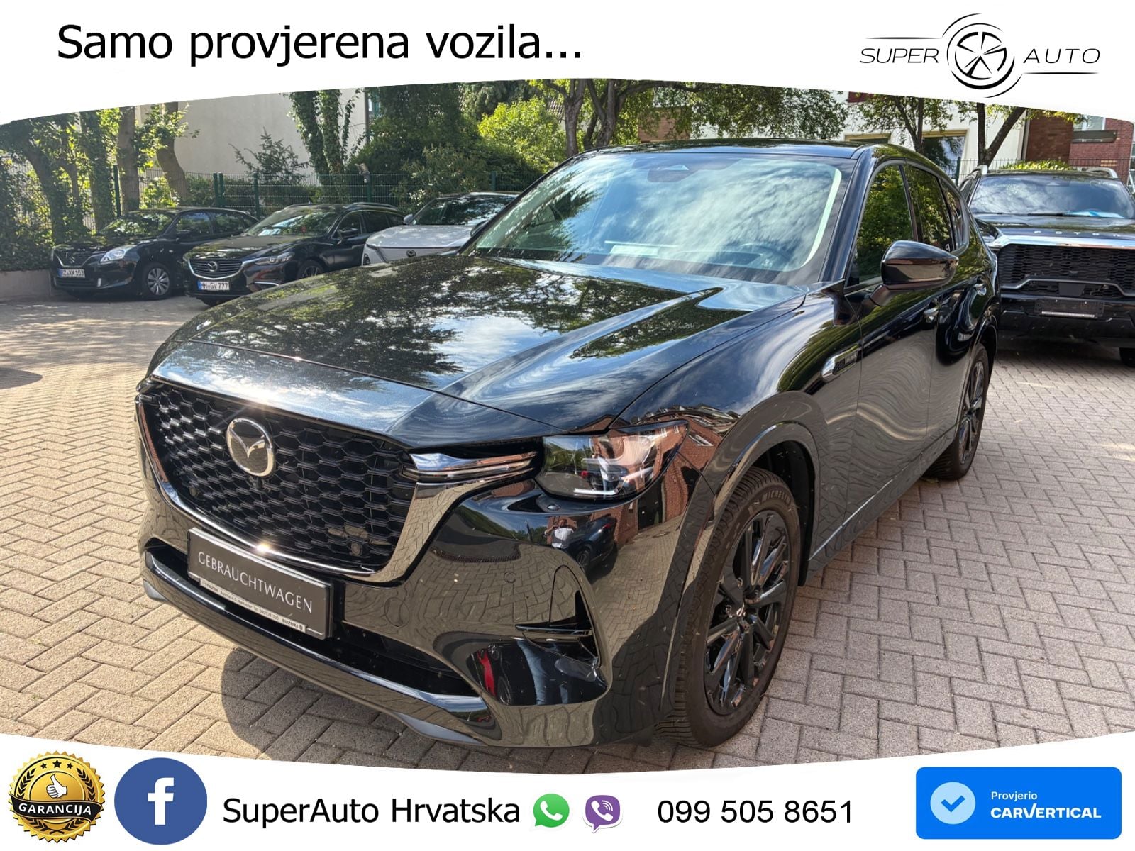 Mazda CX-60 3.3 e-Skyactiv D (254 KS) AWD Automatic LED+GR SJED+ACC