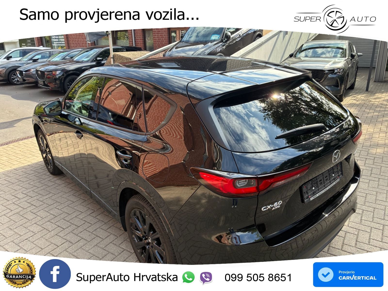 Mazda CX-60 3.3 e-Skyactiv D (254 KS) AWD Automatic LED+GR SJED+ACC