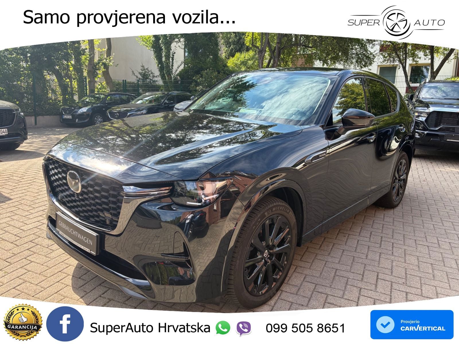 Mazda CX-60 3.3 e-Skyactiv D (254 KS) AWD Automatic LED+GR SJED+ACC
