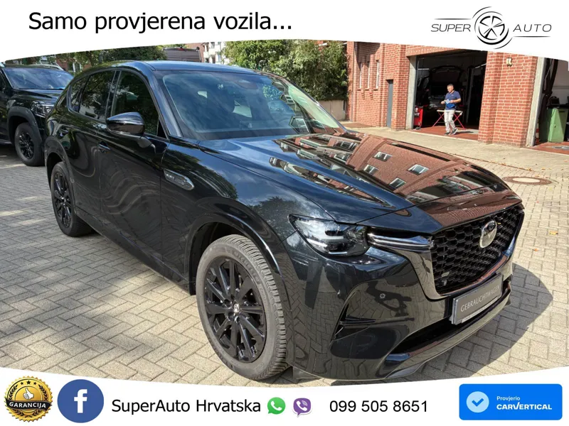 Mazda CX-60 3.3 e-Skyactiv D (254 KS) AWD Automatic LED+GR SJED+ACC