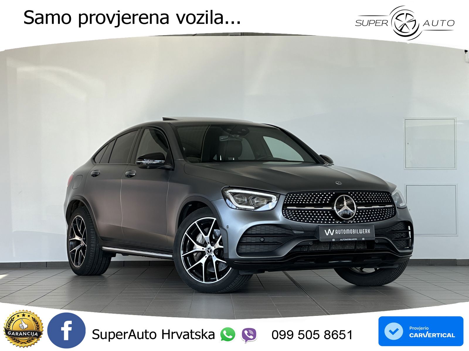 Mercedes GLC Coupe 400d (330 KS) 4MATIC 9G-TRONIC AMG LED+GR SJED+ACC