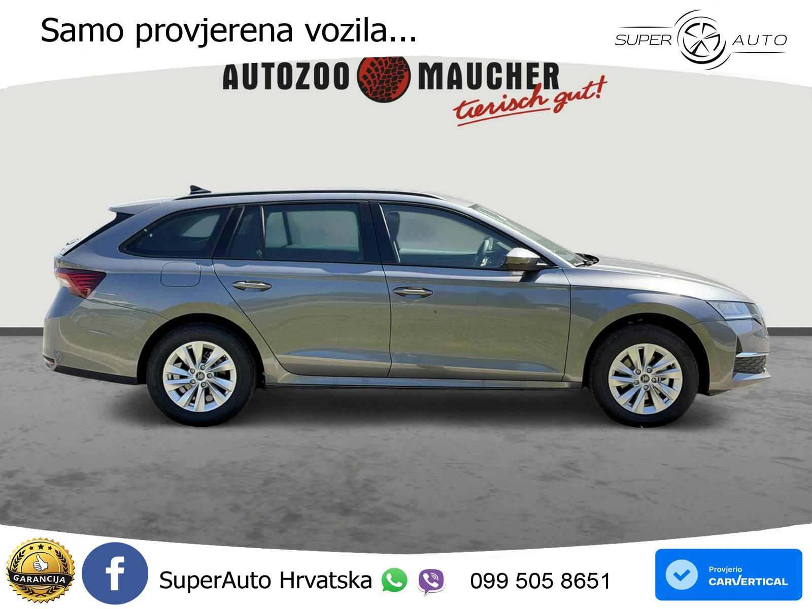 Škoda Octavia Combi 1.5 TSI (150 KS) DSG Selection LED+GR SJED+ACC