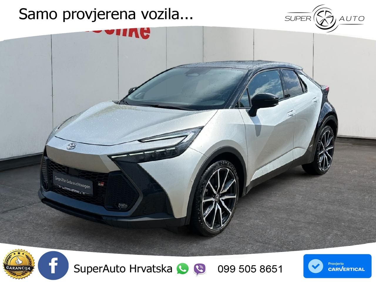 Toyota C-HR 2.0 (198 KS) Hybrid AWD e-CVT GR Sport LED+GR SJED+ACC