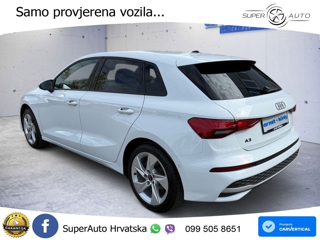 Audi A3 Sportback 30 TFSI (116 KS) Mild Hybrid S tronic advanced