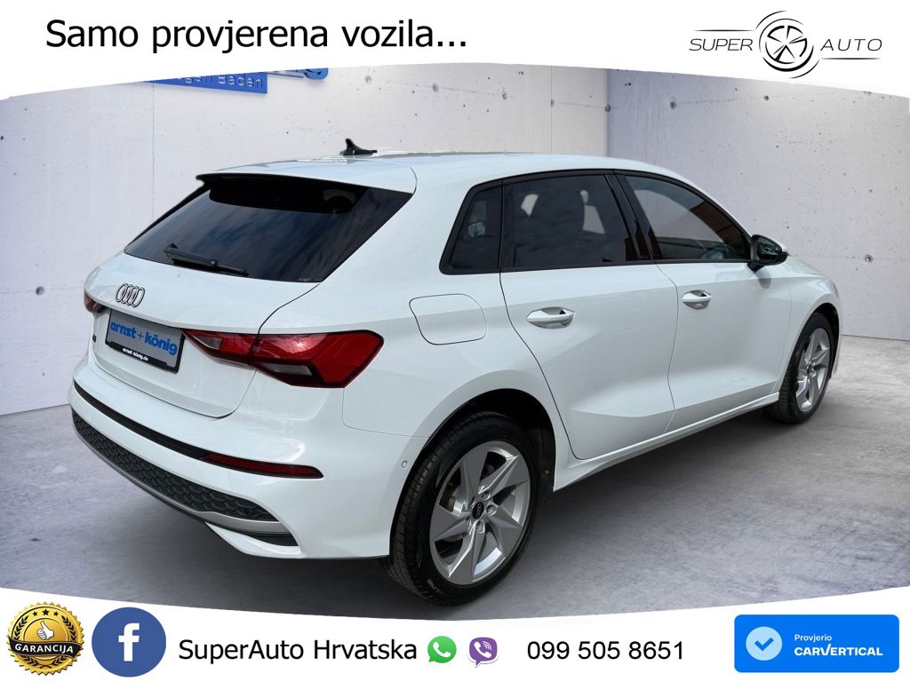 Audi A3 Sportback 30 TFSI (116 KS) Mild Hybrid S tronic advanced