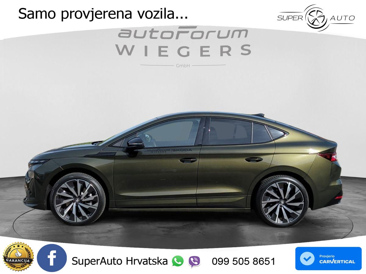Škoda Enyaq Coupe iV 85 82 kWh (286 KS) SportLine MATRIX+GR SJED+KAM