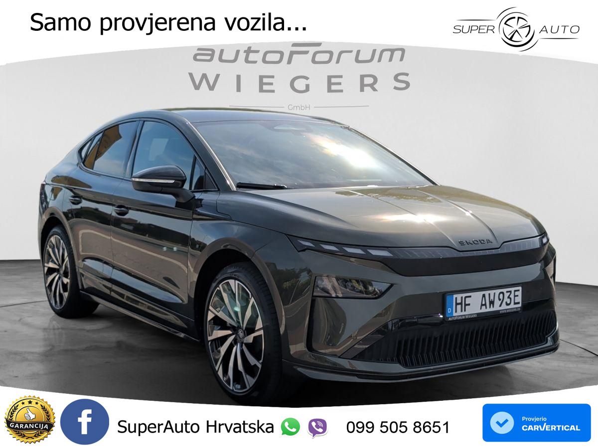 Škoda Enyaq Coupe iV 85 82 kWh (286 KS) SportLine MATRIX+GR SJED+KAM