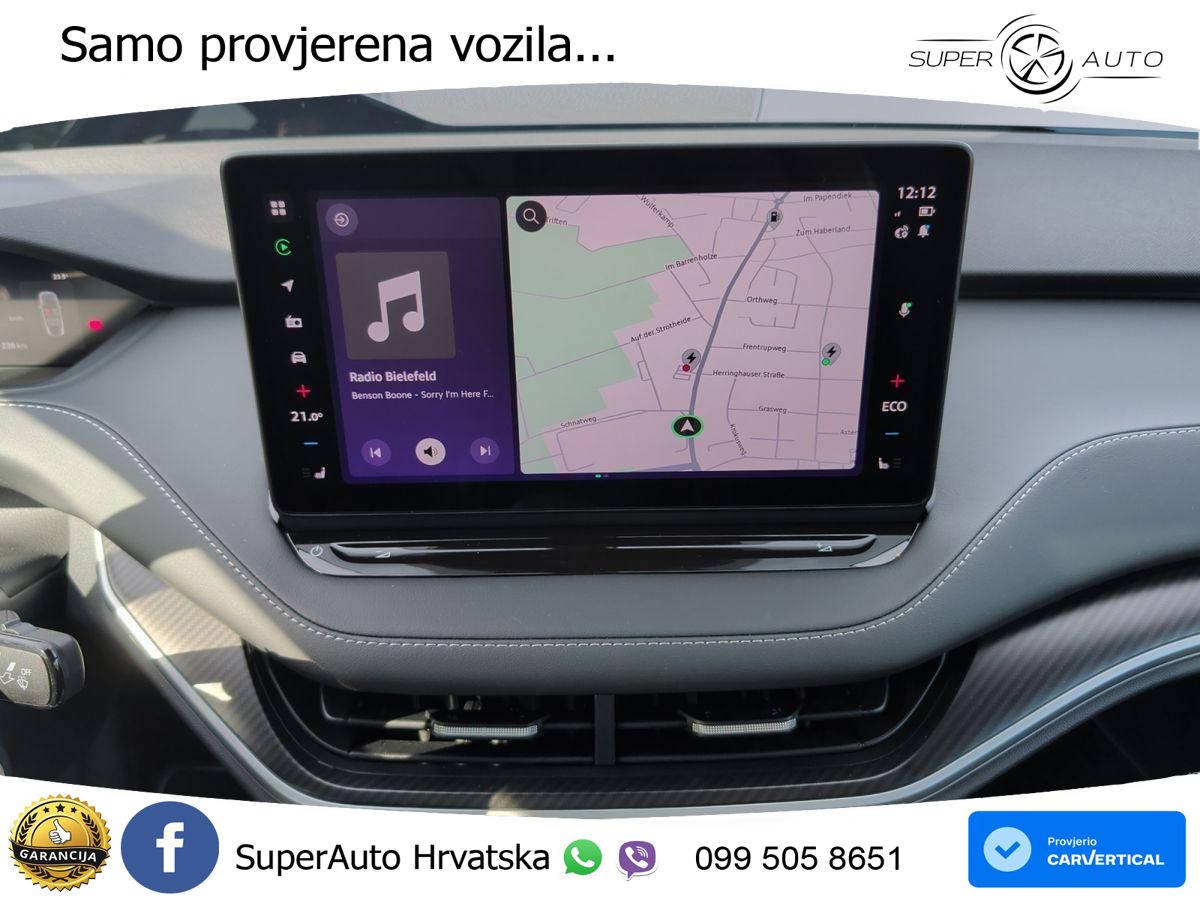 Škoda Enyaq Coupe iV 85 82 kWh (286 KS) SportLine MATRIX+GR SJED+KAM
