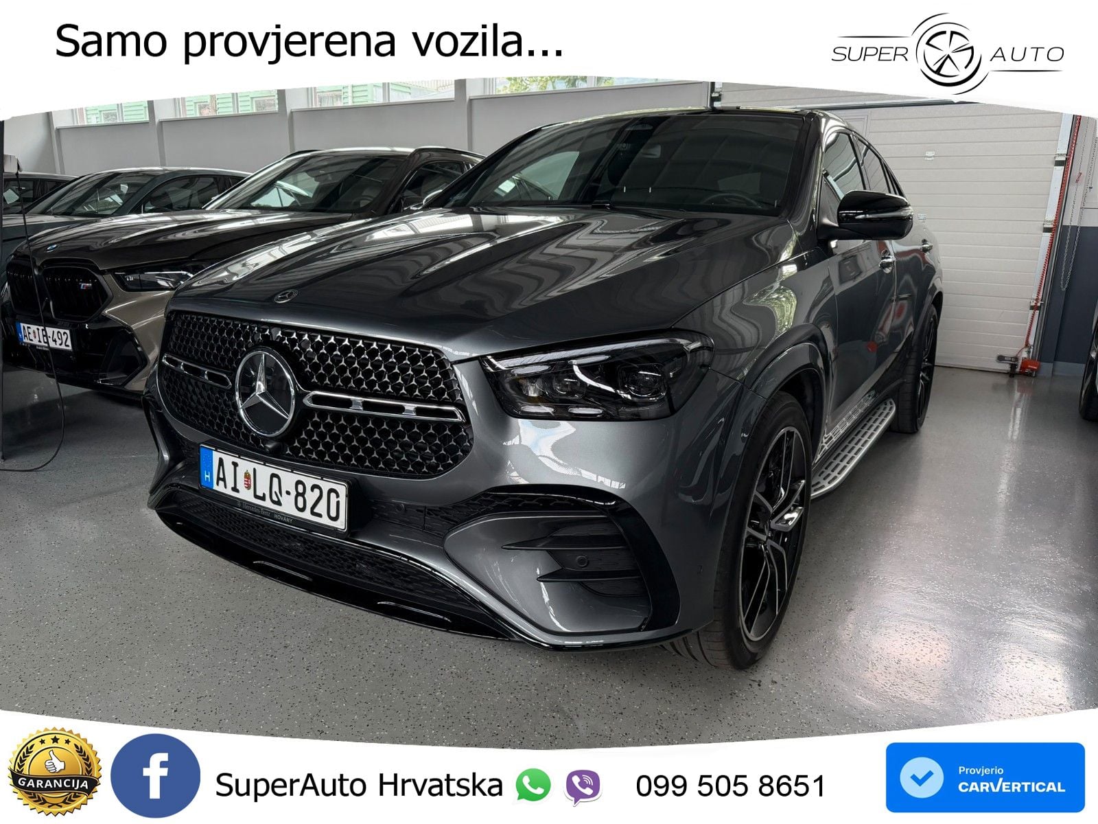 Mercedes GLE Coupe 350de (333 KS) 4MATIC 9G-TRONIC AMG ACC+HEAD+4xGR SJED+360+PANO