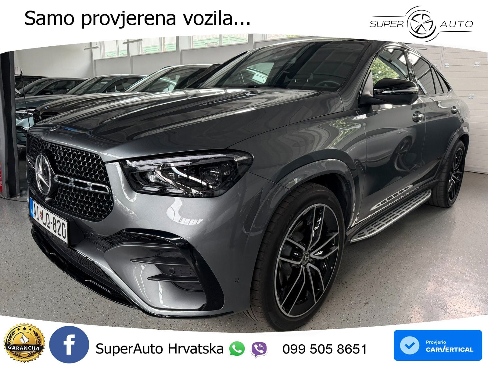 Mercedes GLE Coupe 350de (333 KS) 4MATIC 9G-TRONIC AMG ACC+HEAD+4xGR SJED+360+PANO
