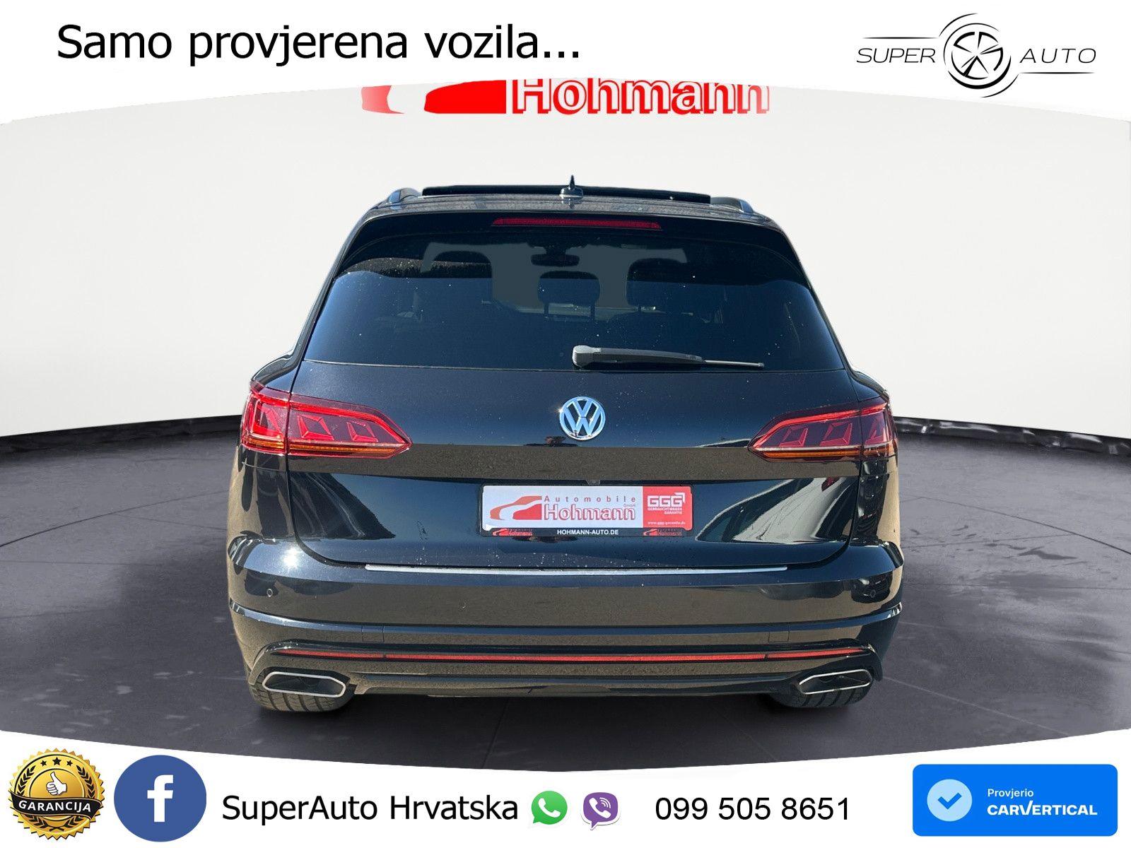 Volkswagen Touareg 3.0 V6 TDI (286 KS) 4MOTION Tiptronic R-Line ZRAČNI+ACC+GR SJED+KAM+PANO