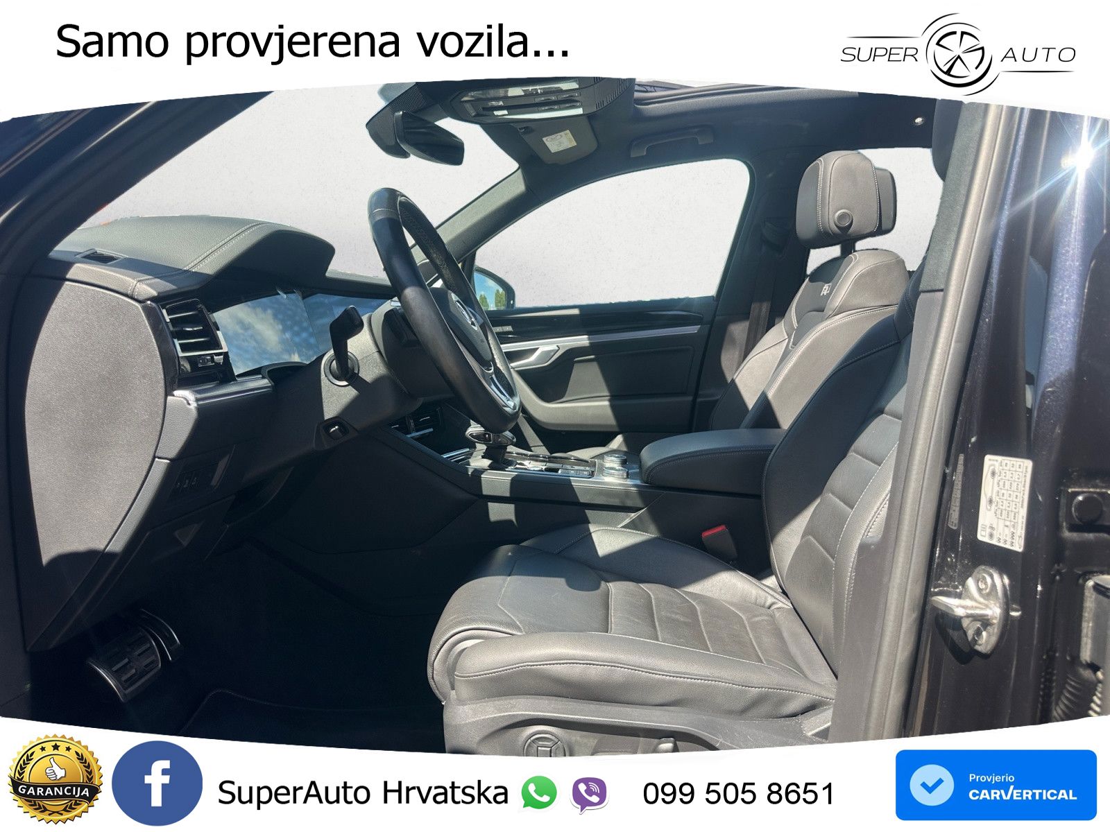Volkswagen Touareg 3.0 V6 TDI (286 KS) 4MOTION Tiptronic R-Line ZRAČNI+ACC+GR SJED+KAM+PANO