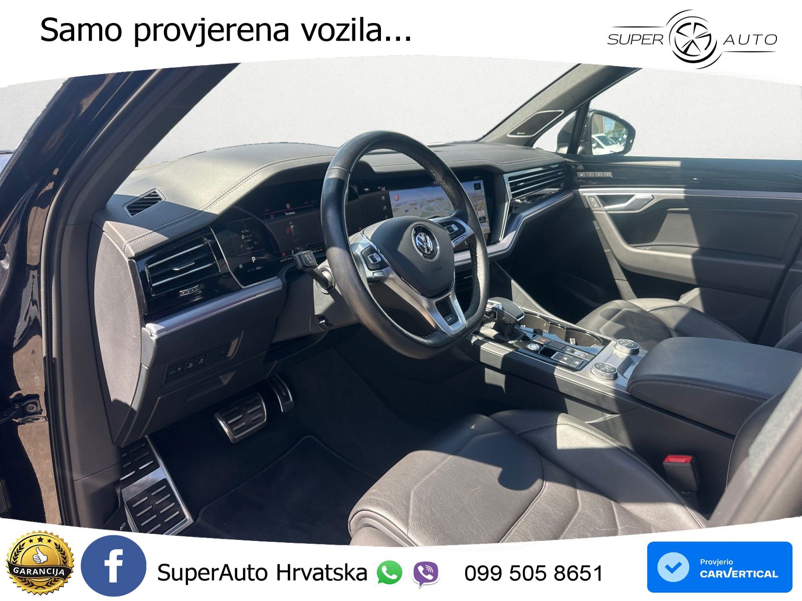 Volkswagen Touareg 3.0 V6 TDI (286 KS) 4MOTION Tiptronic R-Line ZRAČNI+ACC+GR SJED+KAM+PANO