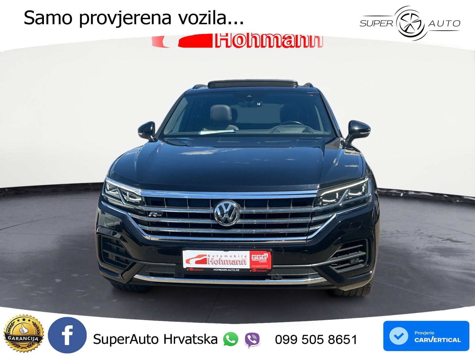 Volkswagen Touareg 3.0 V6 TDI (286 KS) 4MOTION Tiptronic R-Line ZRAČNI+ACC+GR SJED+KAM+PANO