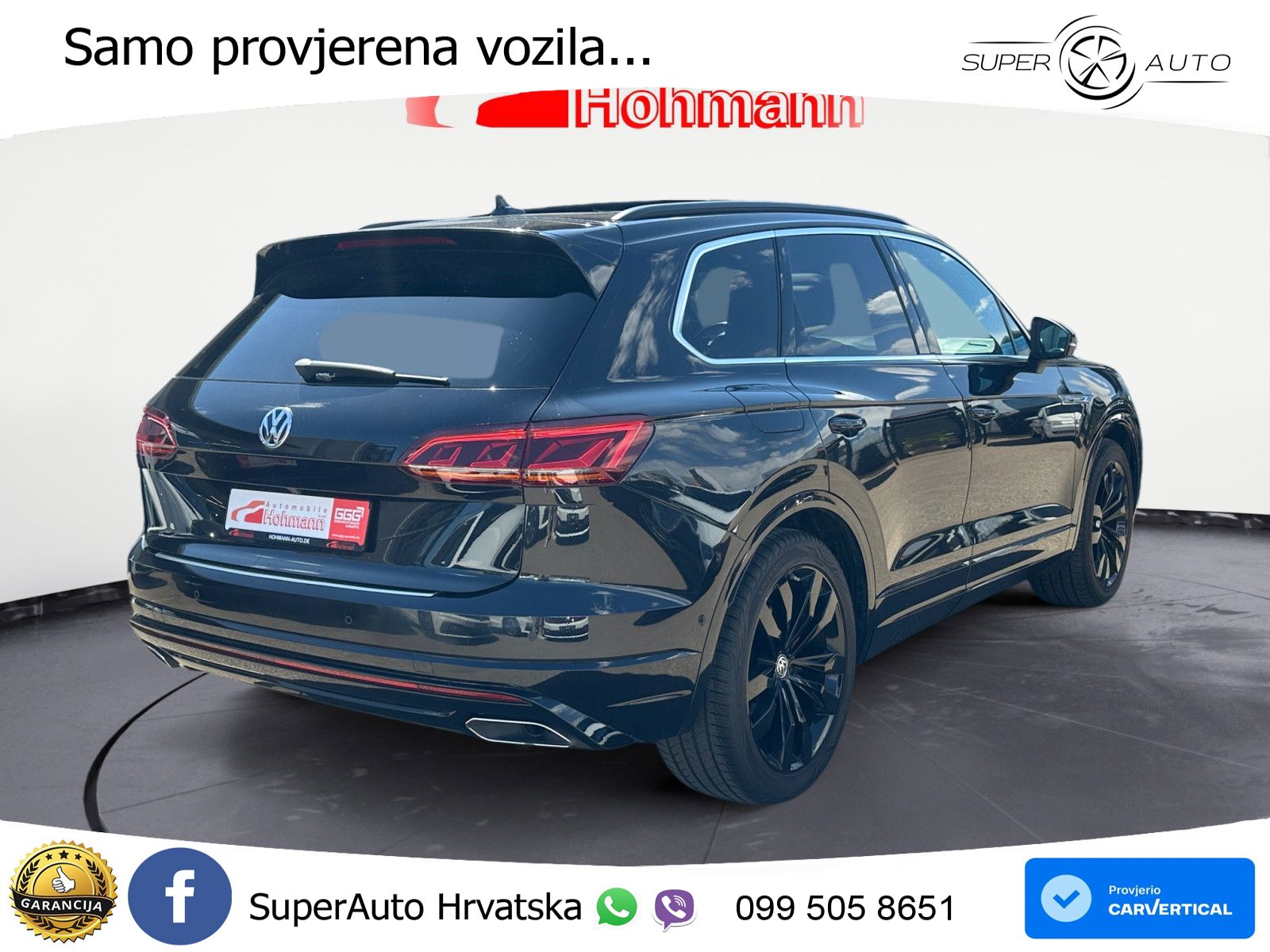 Volkswagen Touareg 3.0 V6 TDI (286 KS) 4MOTION Tiptronic R-Line ZRAČNI+ACC+GR SJED+KAM+PANO