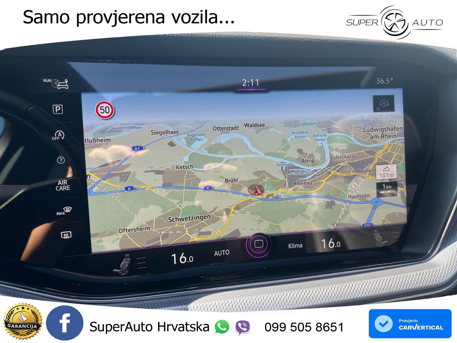 Volkswagen Touareg 3.0 V6 TDI (286 KS) 4MOTION Tiptronic R-Line ZRAČNI+ACC+GR SJED+KAM+PANO