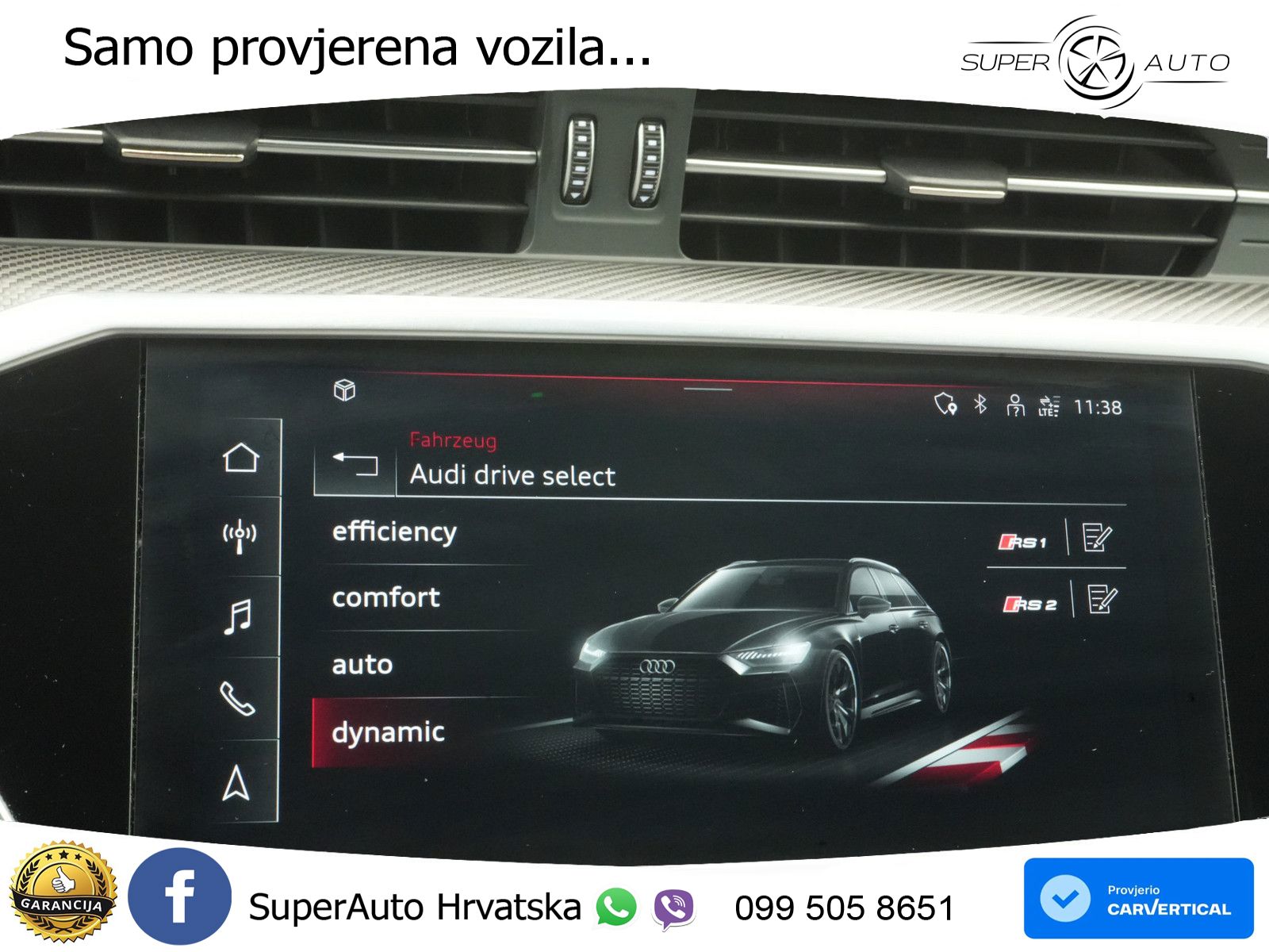 Audi RS6 Avant 4.0 TFSI V8 (600 KS) quattro Tiptronic MATRIX+GR SJED+KAM