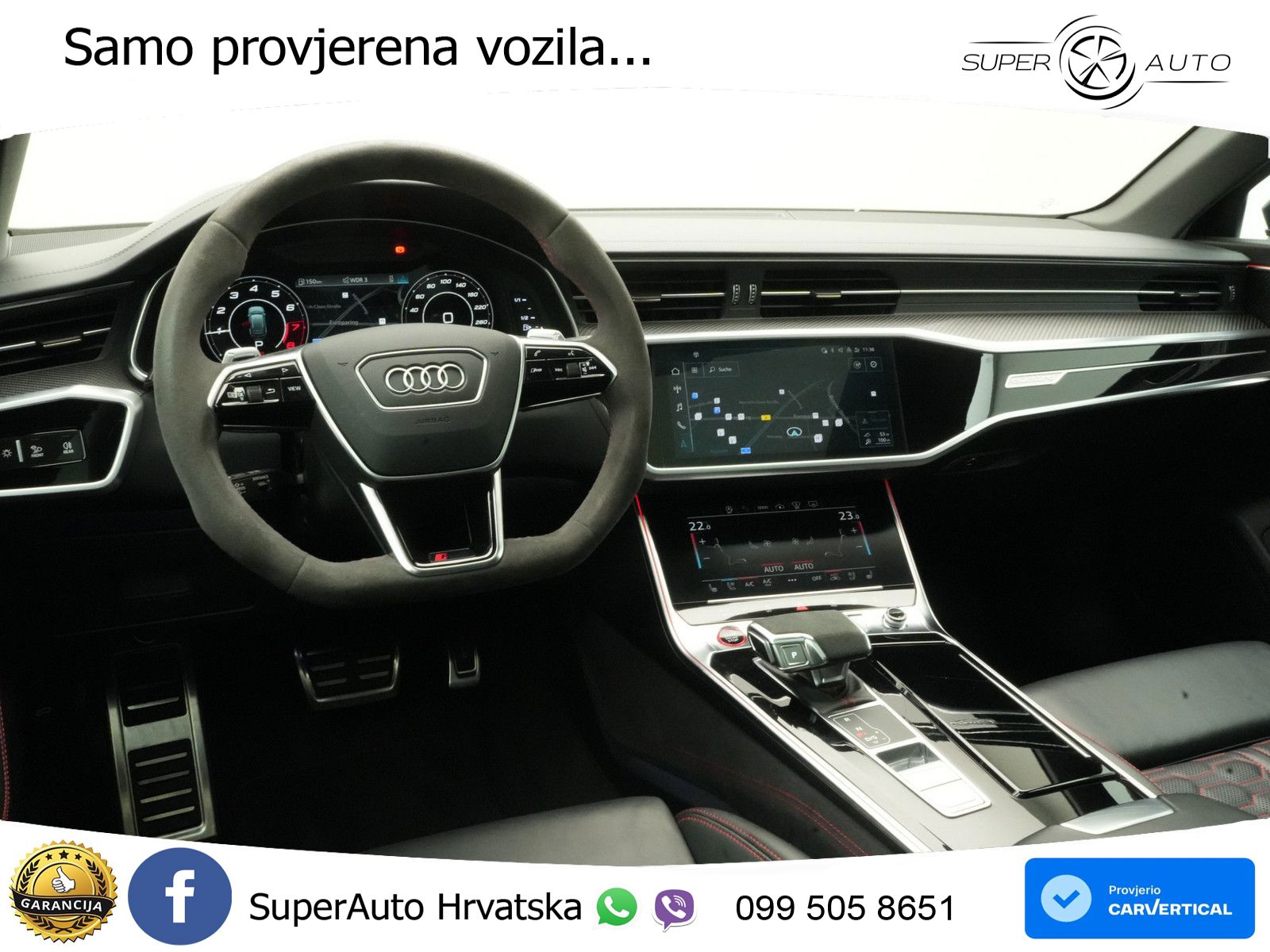 Audi RS6 Avant 4.0 TFSI V8 (600 KS) quattro Tiptronic MATRIX+GR SJED+KAM